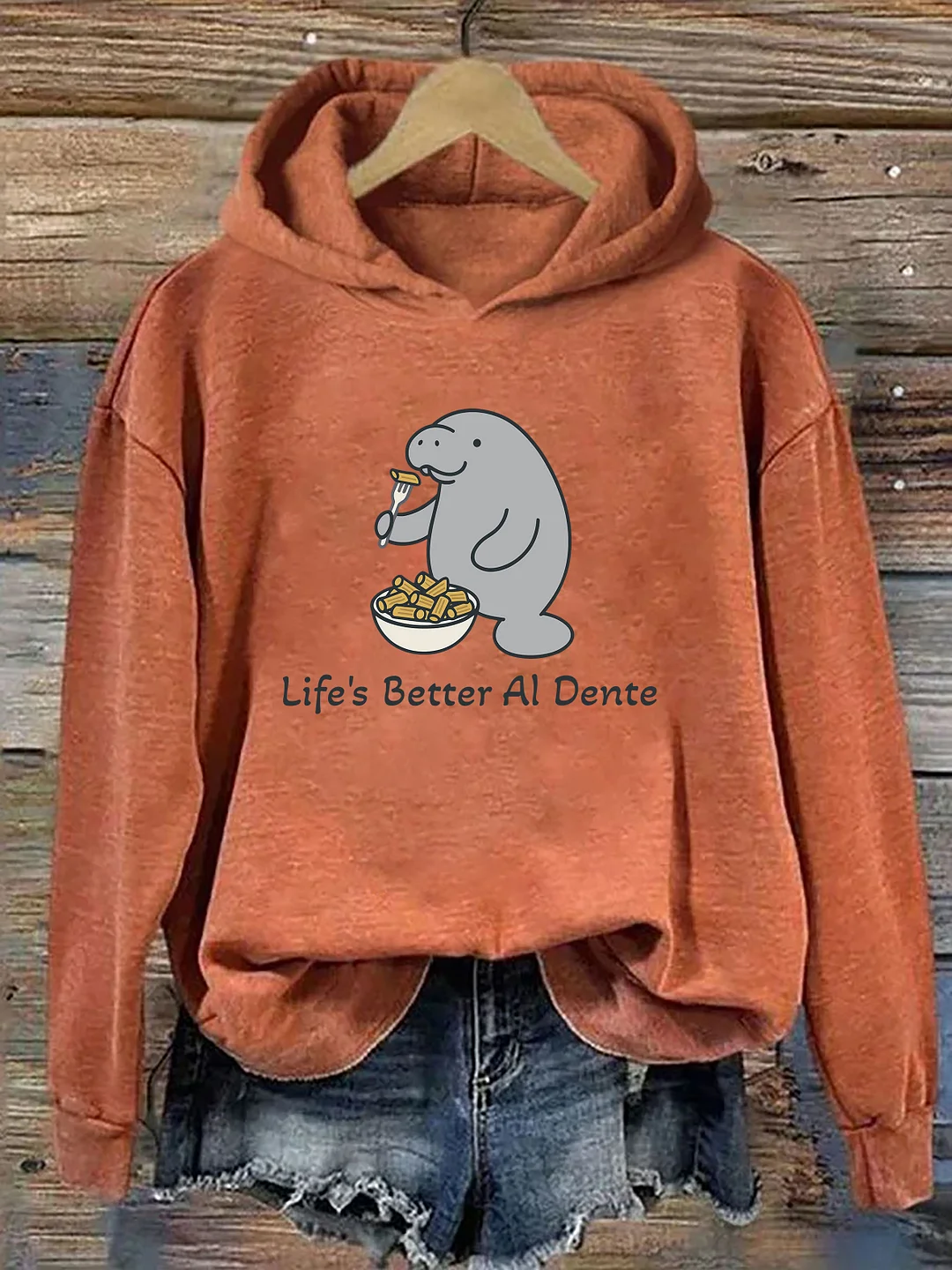 Life's Better Al Dente Hoodie