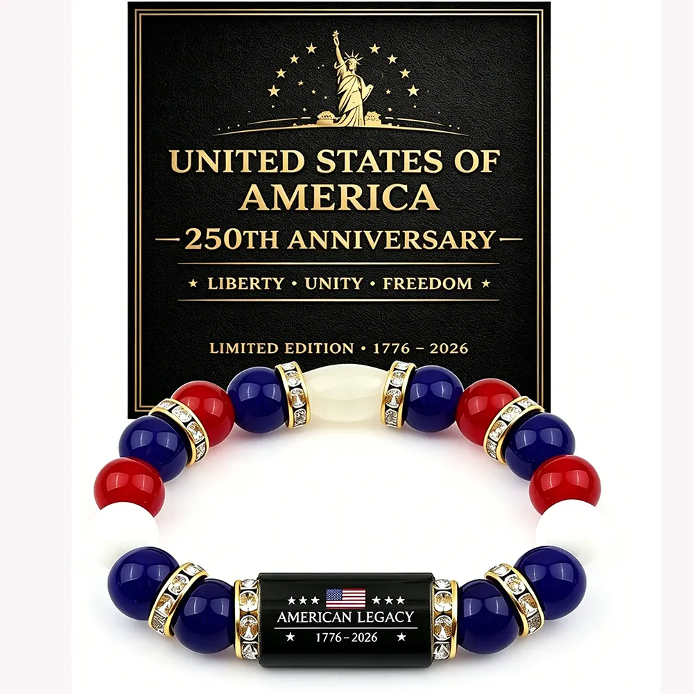 🔥USA 250th Anniversary Christmas Bracelet