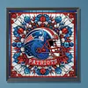 (Multi-Style)Abstract Team Logo-Partial Special Shaped Diamond Painting 30*30CM