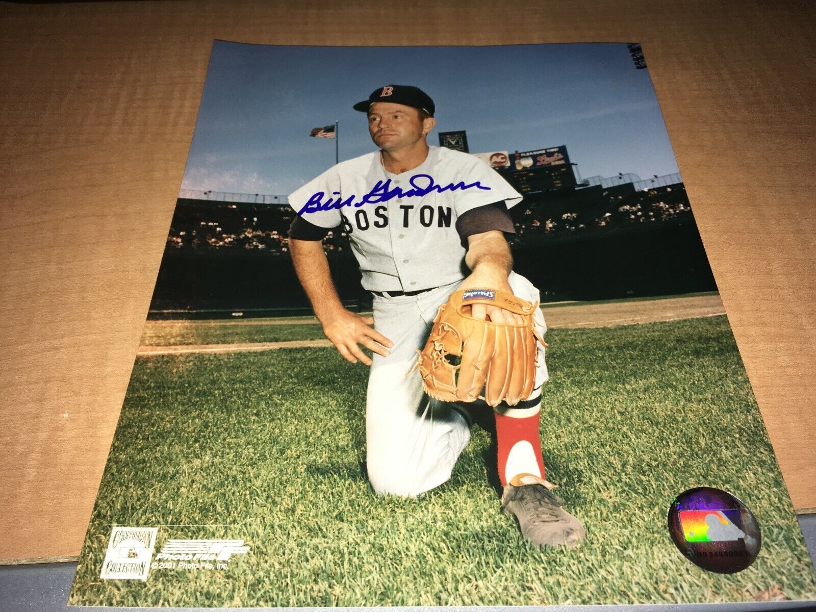 Bill Gardner Boston Red Sox Signed 8x10 Photo Poster painting W/Our COA