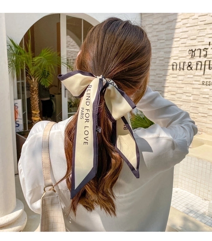 Cute Bow Knot Artificial Pearl Hair Tie 1 Piece4