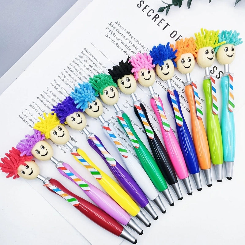 1 Piece Cartoon Class Learning ABS Plastic Cute Ballpoint Pen