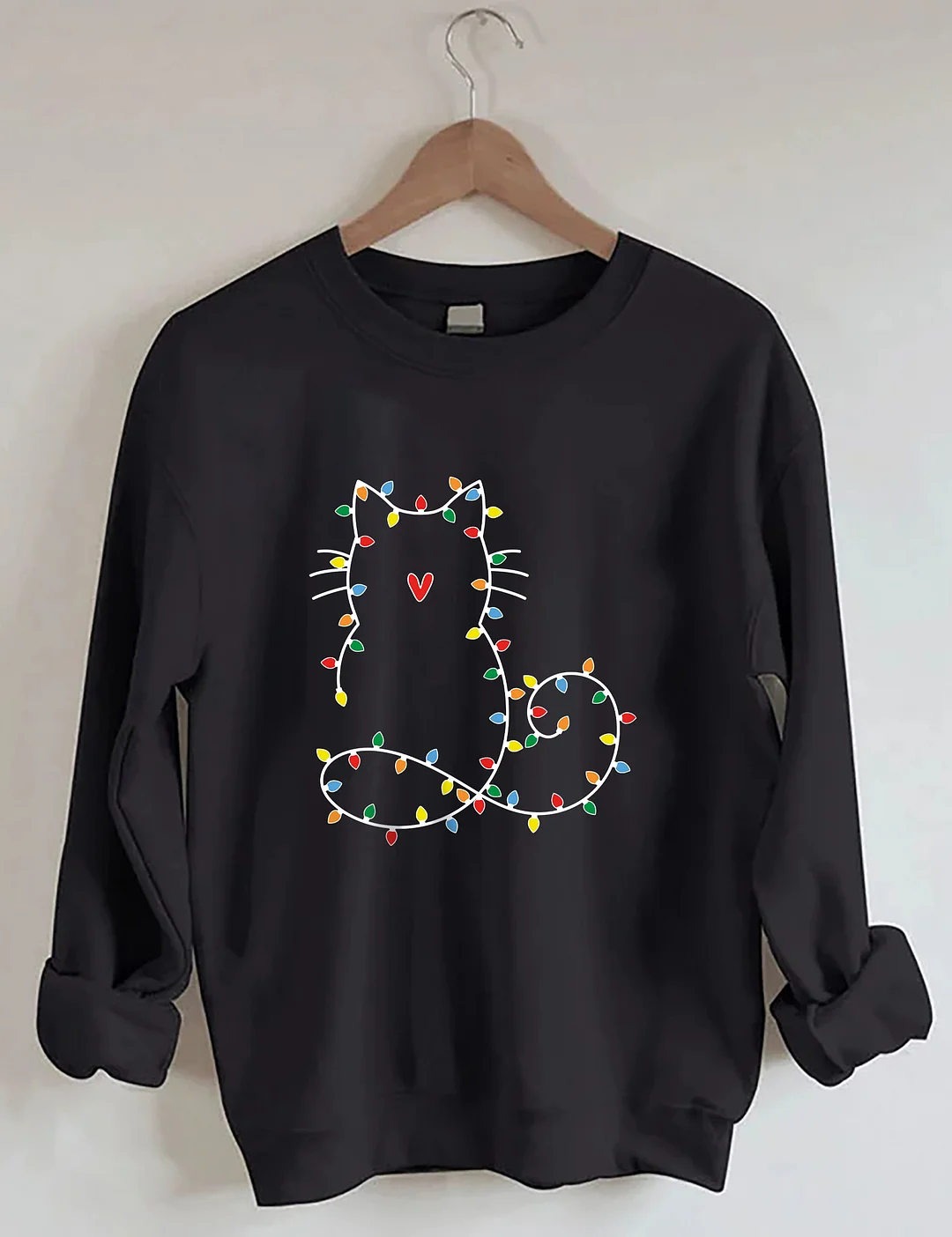 Cute Cat Christmas Sweatshirt