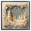 Christmas Wishes-11CT Stamped Cross Stitch 40*40cm