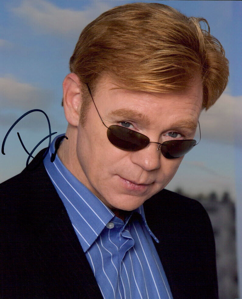 David Caruso (CSI: Miami) signed 8x10 Photo Poster painting