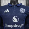 2024-2025 Long Sleeve Player Version Manchester United Away Football Shirt 1:1 Thai Quality
