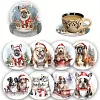 8pcs DIY Diamond Painting Coaster Kit - Puppy