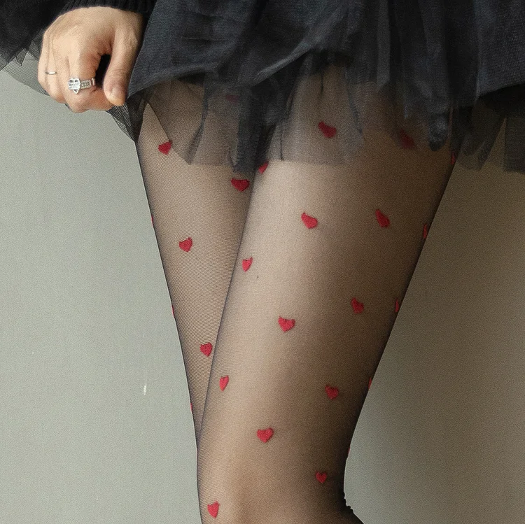 Red Love Body Stockings
