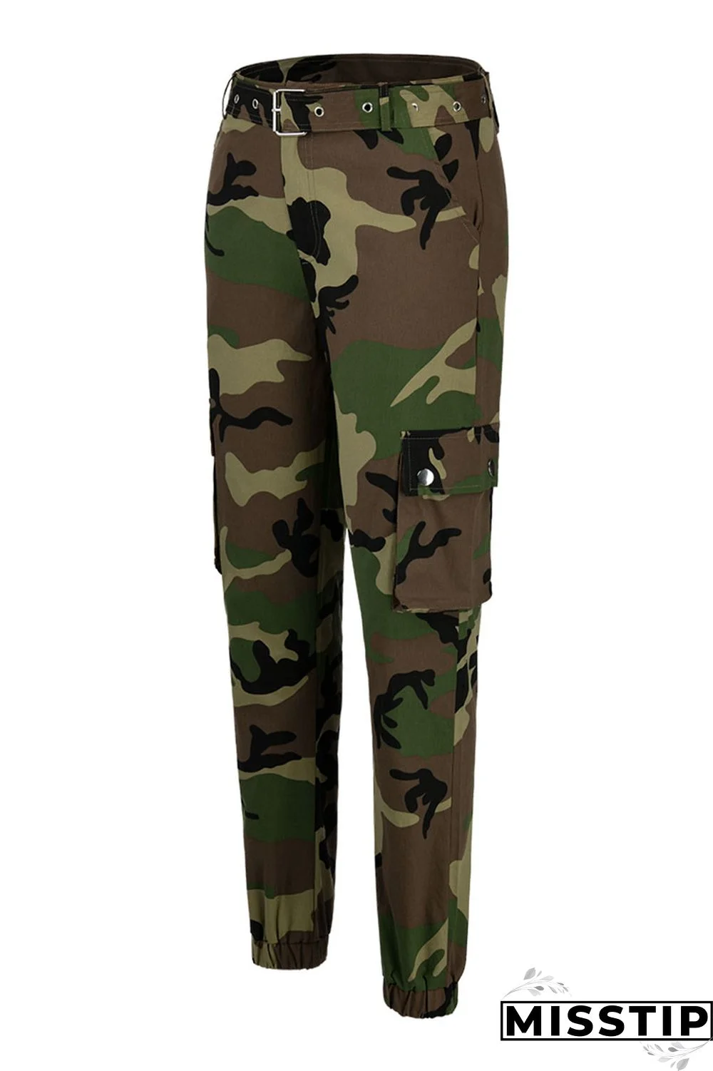 Yellow Zipper Fly Button Fly Mid Metal Zippered pencil Pants Pants