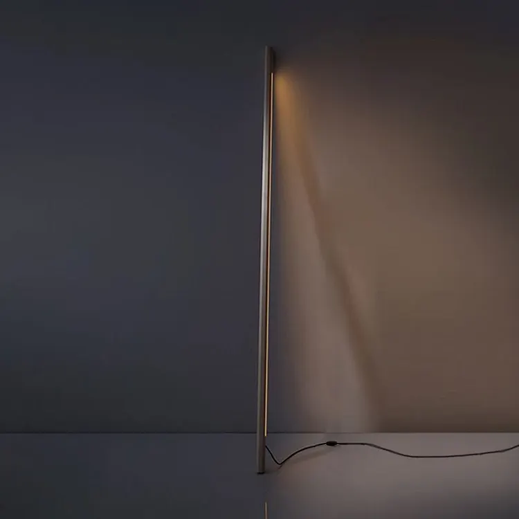 Ozawa Linear Floor Lamp, Wood & Acrylic, 3 Colors, 119CM Long