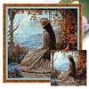 Vintage Victorian-11CT Stamped Cross Stitch 50*50cm/19.69*19.69in