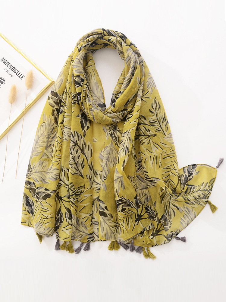 2025 Cotton Hijab Femme Elegant Women Print Tassel Beach Wrap Silk Scarf Shawl Bandana Muffler Scarve Bufanda Mujer Pareo Stoles