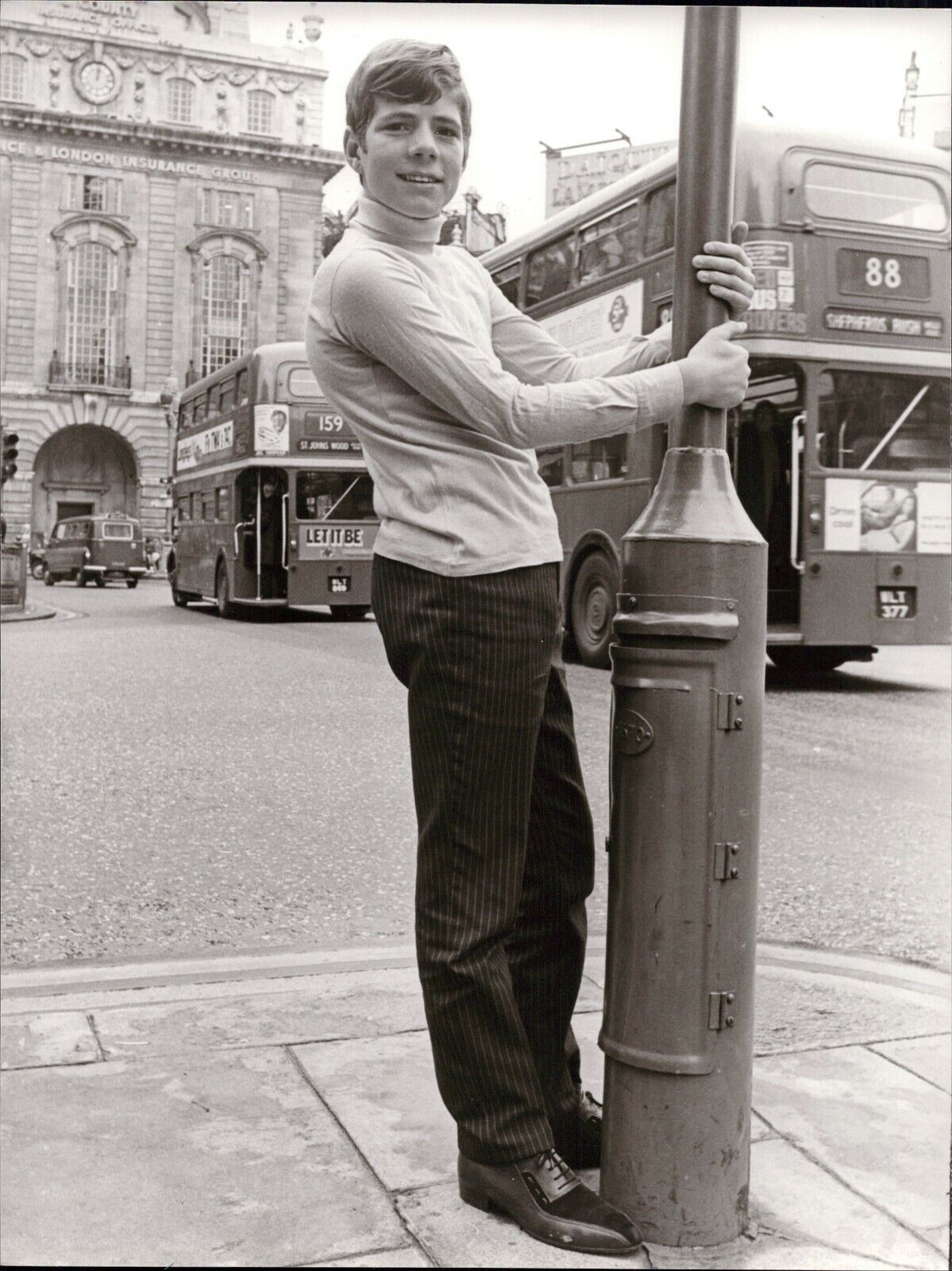 Heintje IN London - Vintage Press Photo Poster painting Norbert Unfried (U-6805