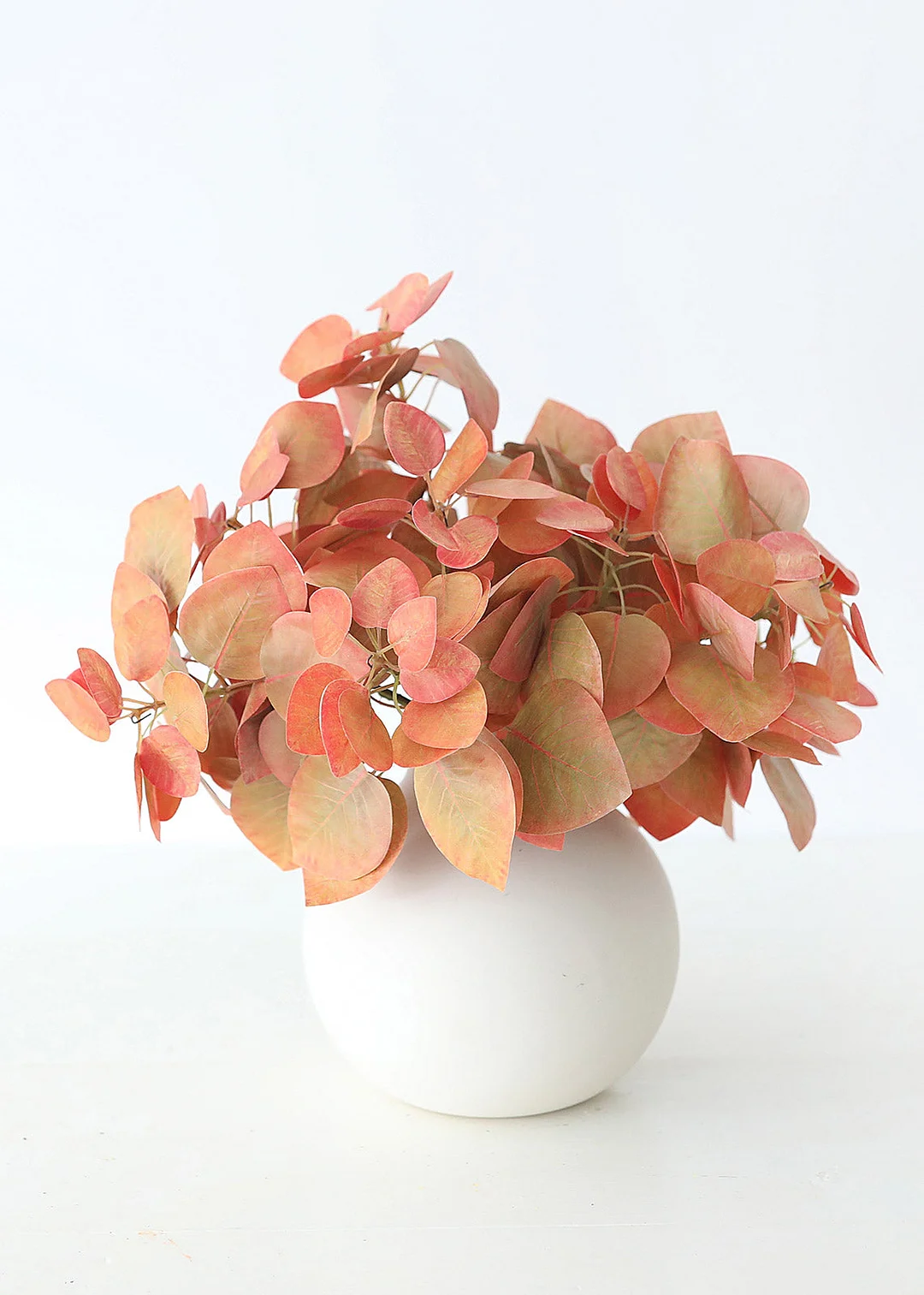 Fake Smoke Tree Leaves in Terra Cotta - 28"