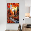 Diamond Painting - Full Round Drill - Autumn Scenery(Canvas|40*70cm)