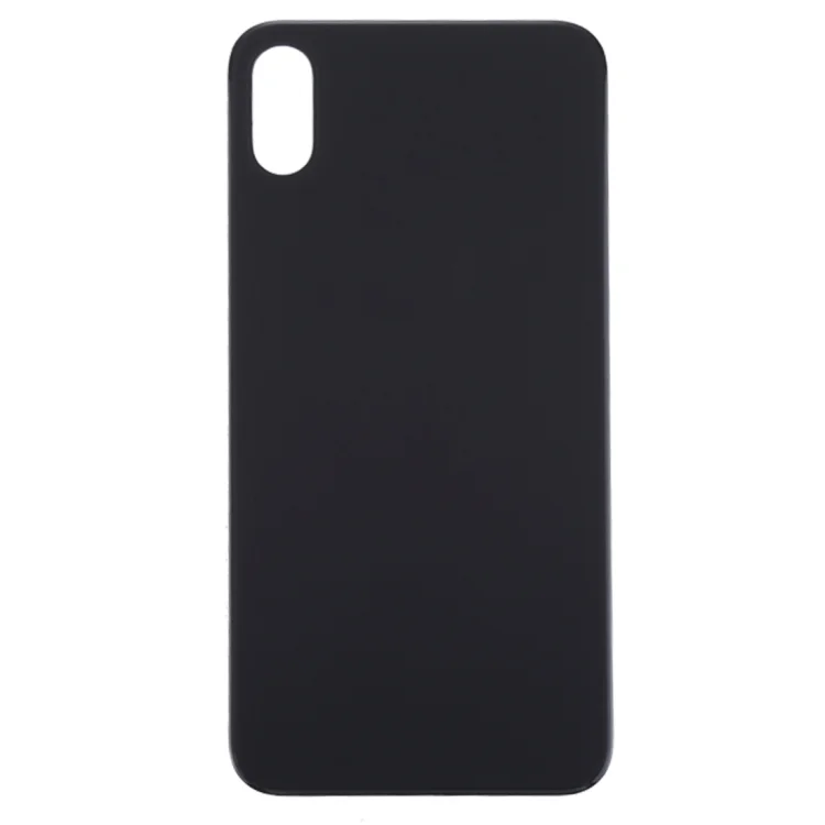 Big Camera Hole Glass Back Battery Cover for iPhone X
