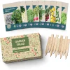 9 Vegetable Multi-Variety Seed Organic Gardening Seed Planting Kit Gift Box