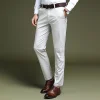 Men's Business Casual Pants Straight Leg Pants