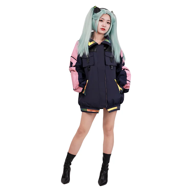 Cyberpunk: Edgerunners-Rebecca Cosplay Costume Coat Outfits Halloween Carnival Suit-Coshduk