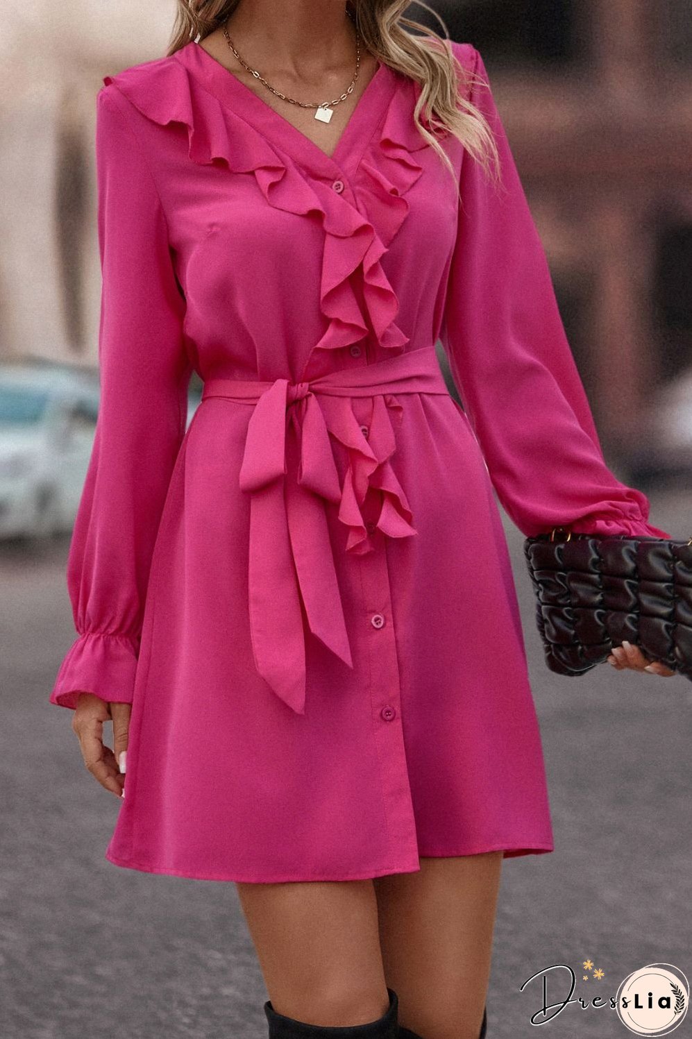 Elegant and Casual winter Dress