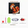 DIY Pre-Framed Fox Button Art Canvas Kit