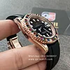 Rolex Yacht-Master 116695SATS Rainbow Sapphire Bezel "HARIBO" Black Dial 40mm Super Clone