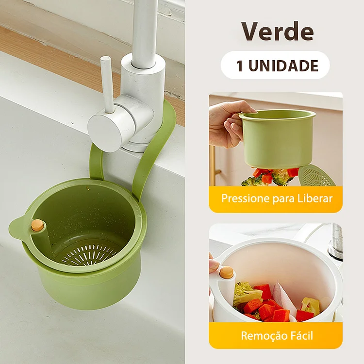 🎉Cesta de drenagem multifuncional - ajudante de cozinha indispensável!