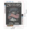 Diamond Painting -5D Full Round Drill 250th Anniversary of USA