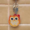 DIY Diamond Painting Keychain-5pcs/set Full Drill Rhinestones Colorful owl