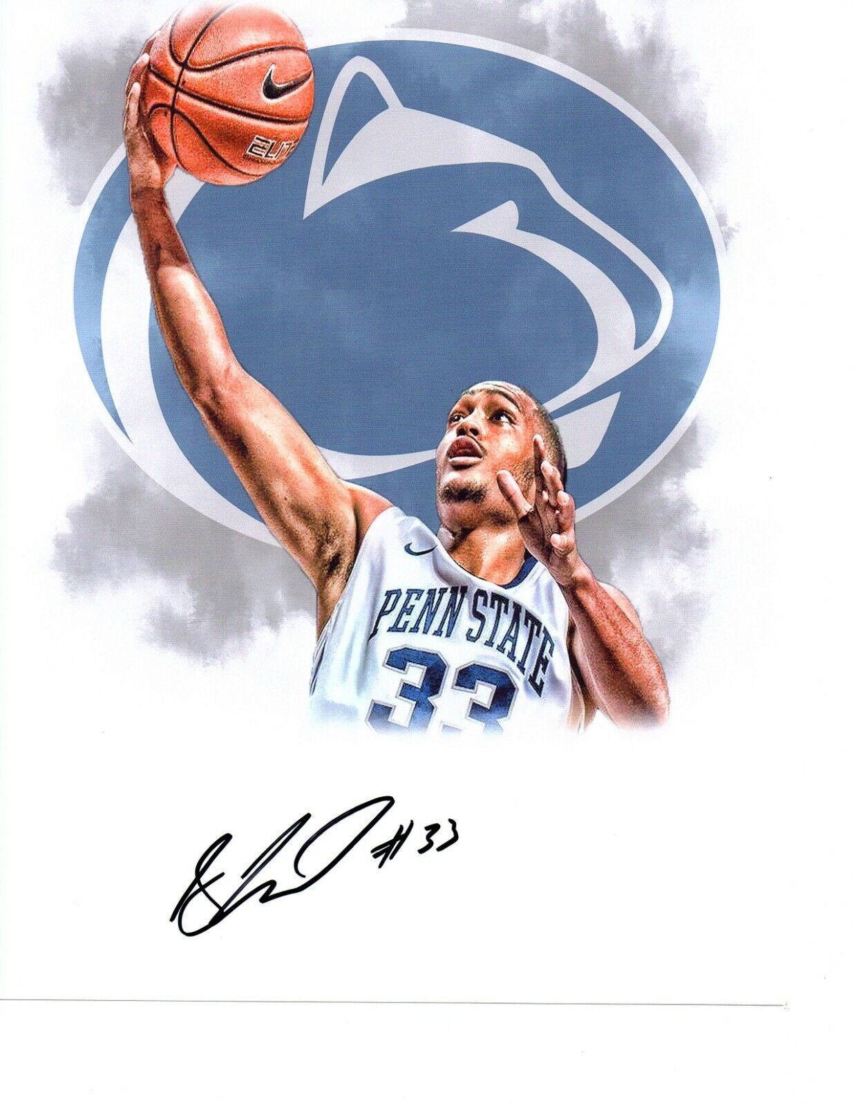 Shep Garner Penn State Nittany Lions basketball Signed Photo Poster painting 8x10 Autograph PSU*