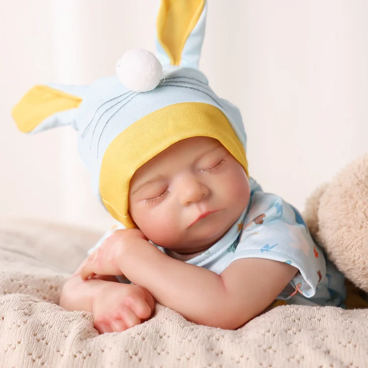 Babeside Sleeping Reborn Baby Noah 20'' Little Infant Girl Emotional Care Companion