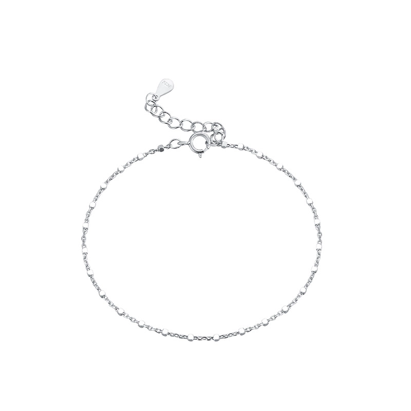 925 Sterling Silver Bracelets Casual Minimalist Streetwear
