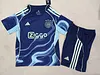 Joyfball 2025/2026 Kids Size Ajax Away Football Shirt 1:1 Thai Quality
