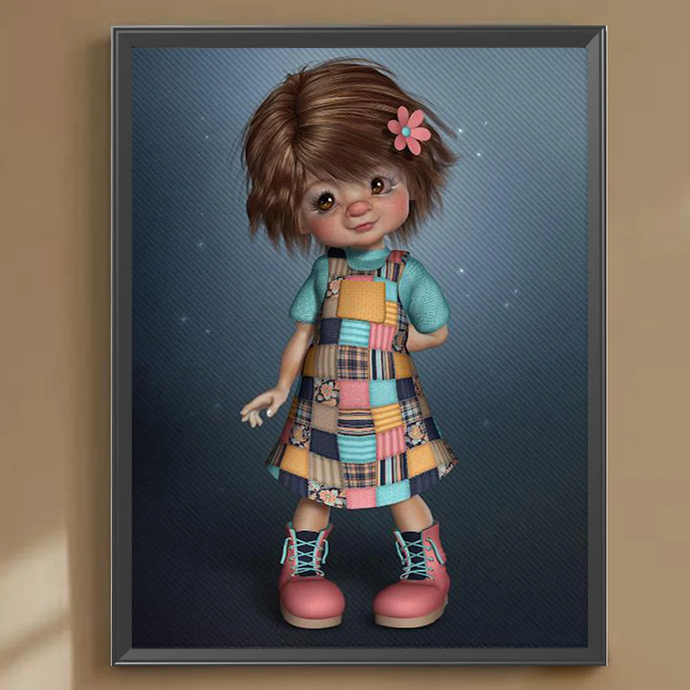 Diamond Painting - Full Round Drill - Elf Doll(Canvas|30*40cm)