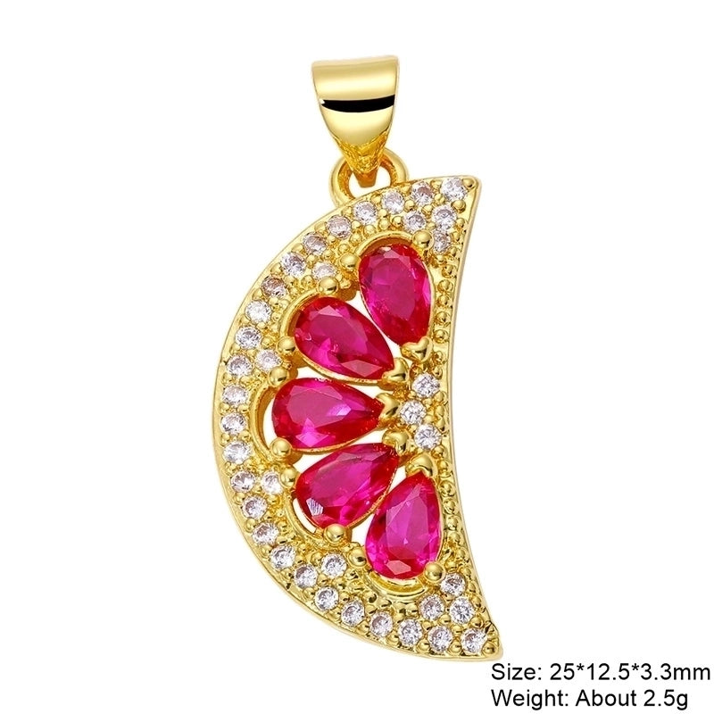 Classic Style Streetwear Cross Devil’s Eye Copper Plating Inlay Zircon 18k Gold Plated Charms