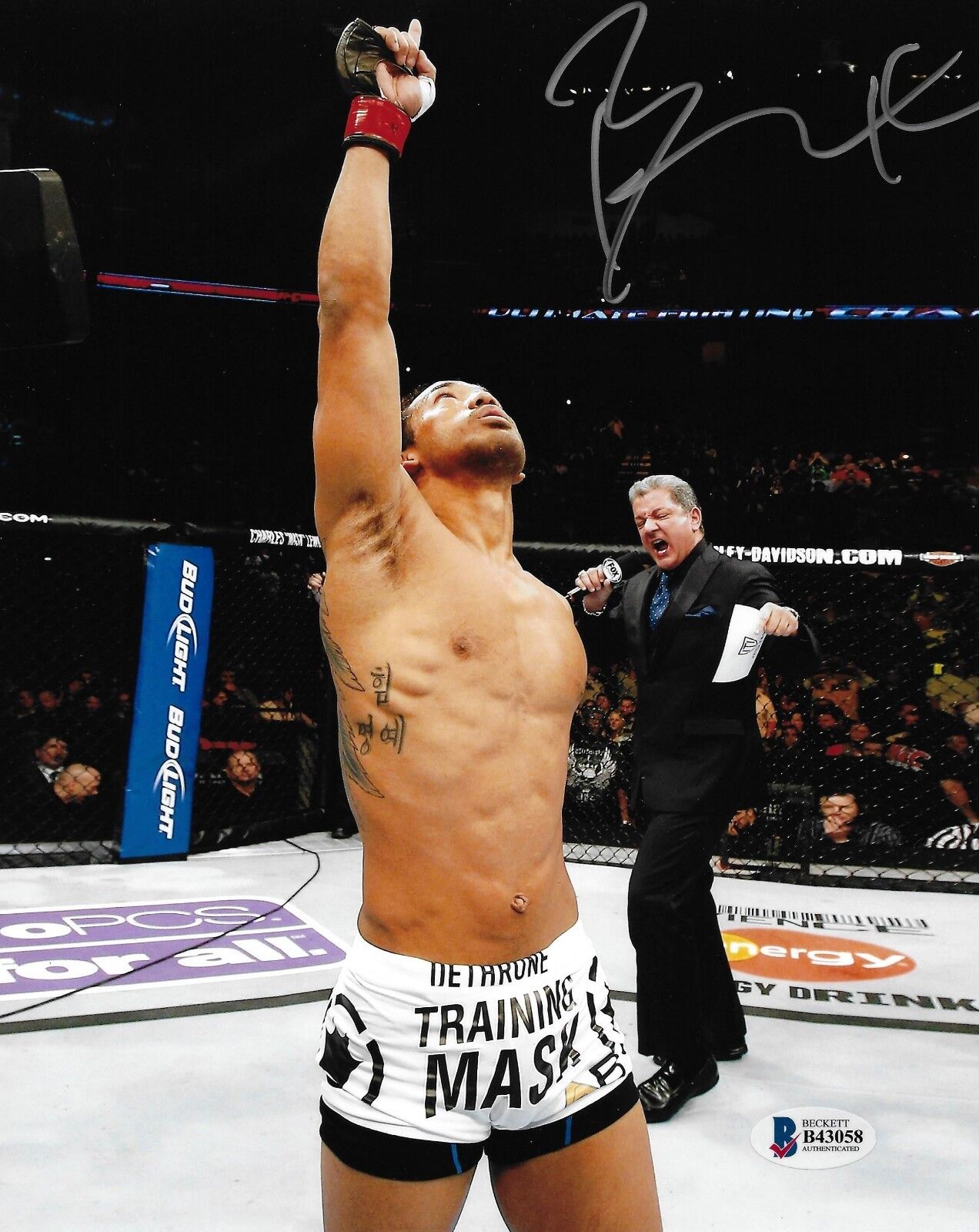 Benson Henderson Signed 8x10 Photo Poster painting BAS Beckett COA UFC Picture Autograph 144 150