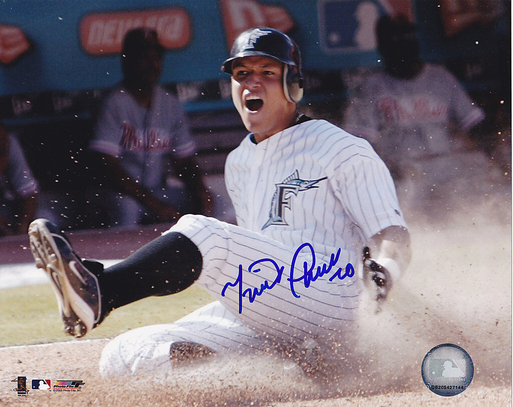 MIGUEL CABRERA FLORIDA MARLINS ROOKIE ACTION SIGNED 8x10