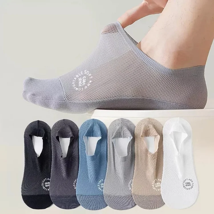 Hot Selling Now🔥Ultra Thin Liner Socks Non Slip Nylon No Show Socks
