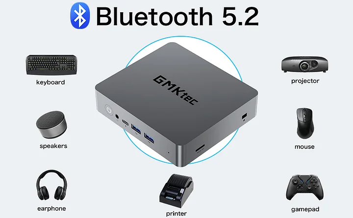 ボブ GMKtec NucBox9 Ryzen5 5600U GMKtec AMD Ryzen 5 5600U Mini PC--NucBox 9 239.99