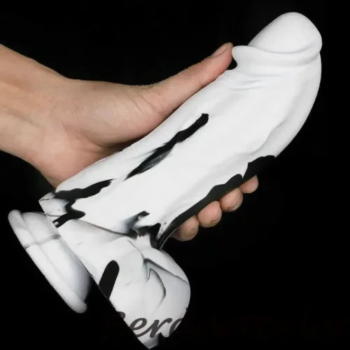 pornhint Pornhint King Size Realistic Silicone Penis Dildo Dong Thick Dick Big Ball Women Sex toy