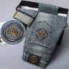 New arrival slim straight vintage jeans