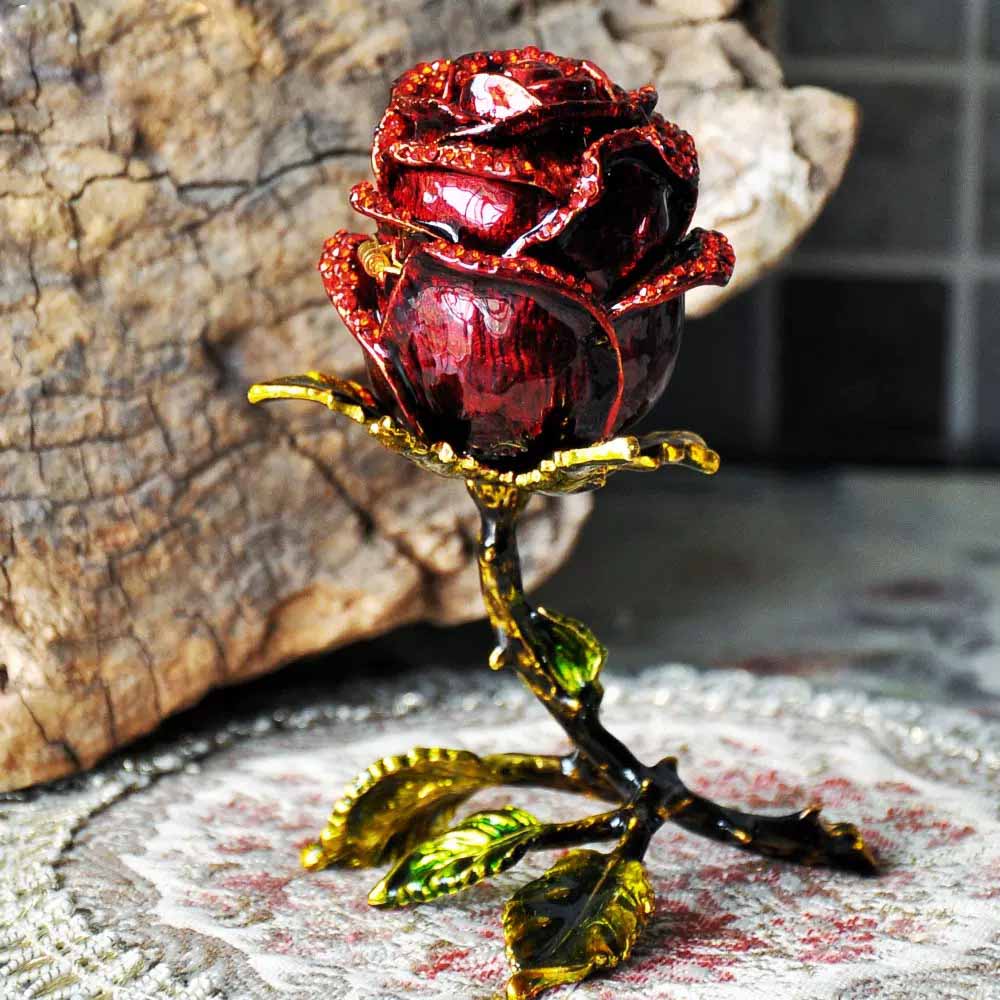 Eternal Rose&jewelry box&Ornamental Keepsake