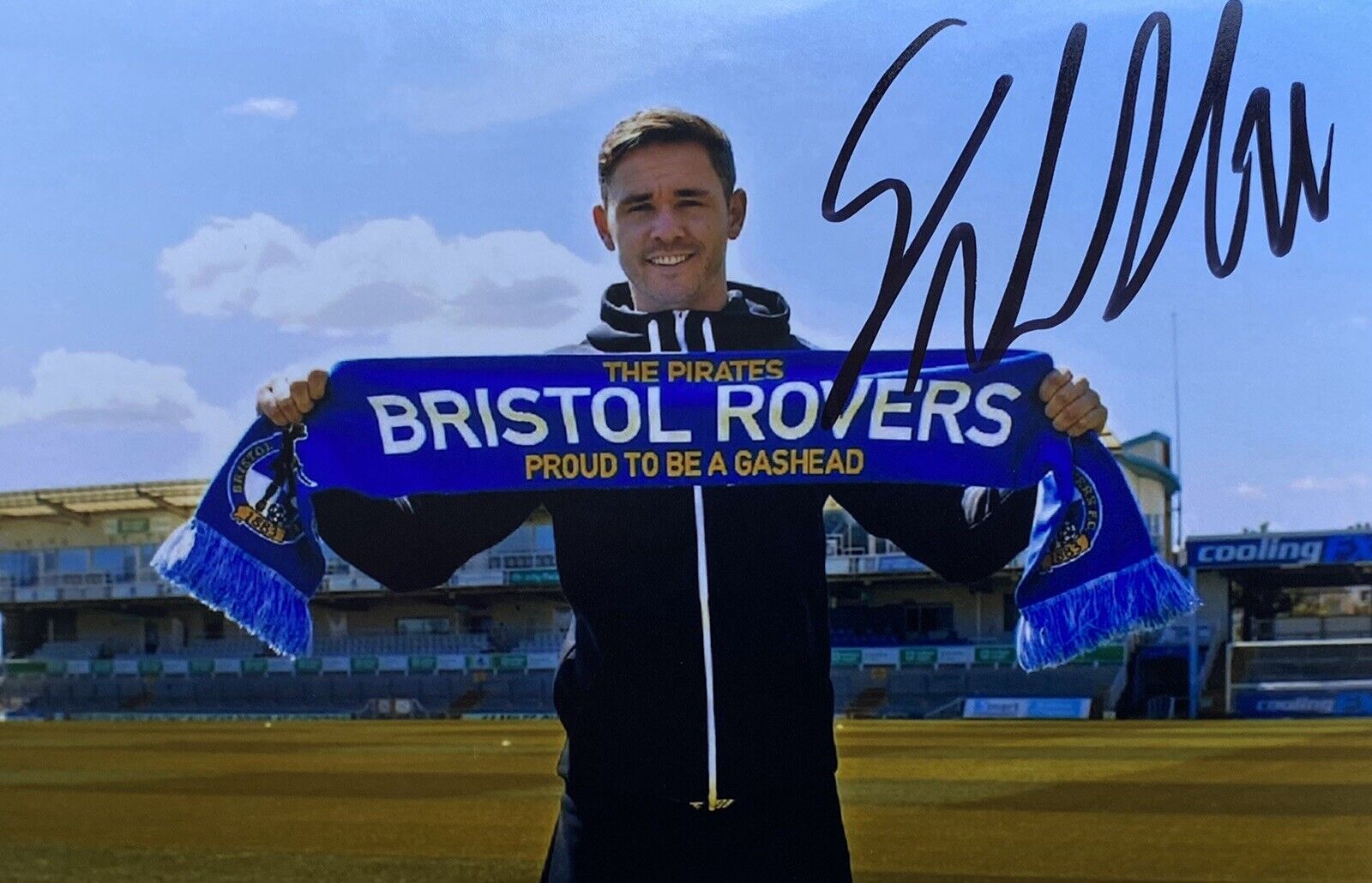 Sam Nicholson Genuine Hand Signed Bristol Rovers 6X4 Photo Poster painting 2