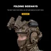 Flippable Night Vision Goggles Model Four-Eye Helmet Binocular NVG Mount Props