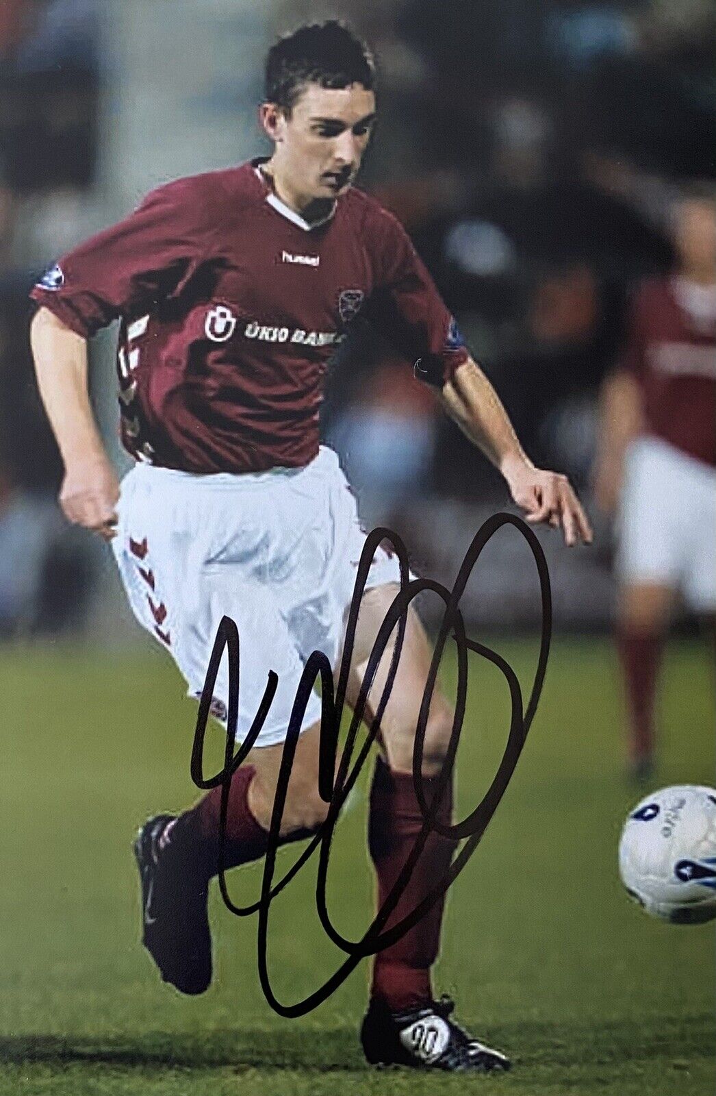 Lee Wallace Genuine Hand Signed Hearts 6X4 Photo Poster painting