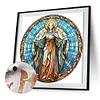 【Clearance Sale】Jesus Virgin Glass Painting-Paint by Numbers Acrylic Painting 40*40CM