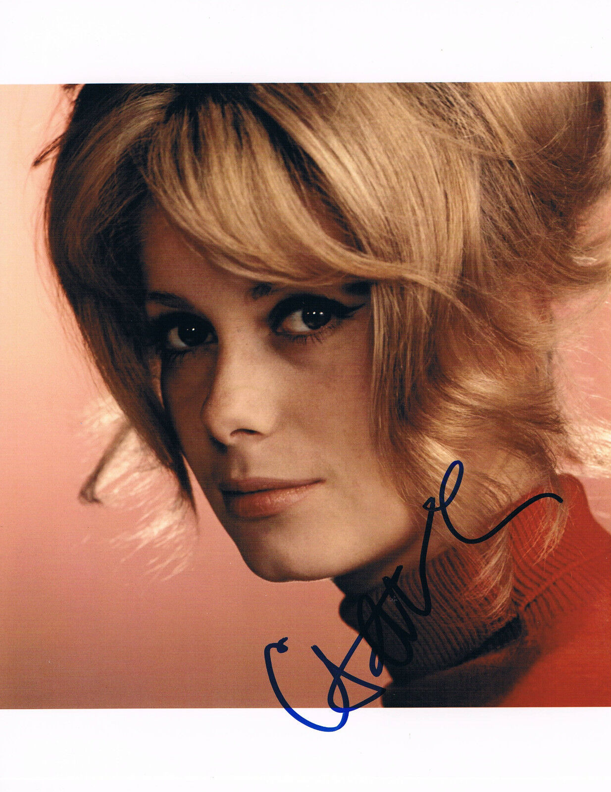 Catherine Deneuve 1943- genuine autograph Photo Poster painting 8x10