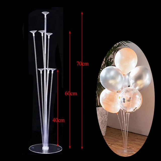 Ballons Accessories Balloon Holder Stand Balloon Arch Chain Sealing Clip Glue Dot Baby Shower Wedding Birthday Party Decorations