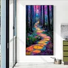 >SALE<5D DIY Full Round Drill Diamond Painting Graveled Path Home Decoration Art Craft