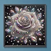 Dream rose-peinture diamant en forme spéciale-30*30cm